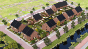 Virtuele rondleiding voor potentiële kopers 21 woningen nieuwbouwproject Radiks