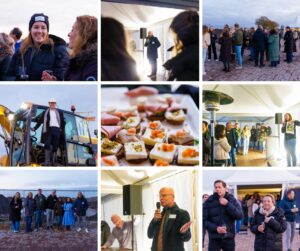 Toekomstige bewoners trotseren kou en vieren start bouw van Radiks: ‘Het gaat nu echt gebeuren!’